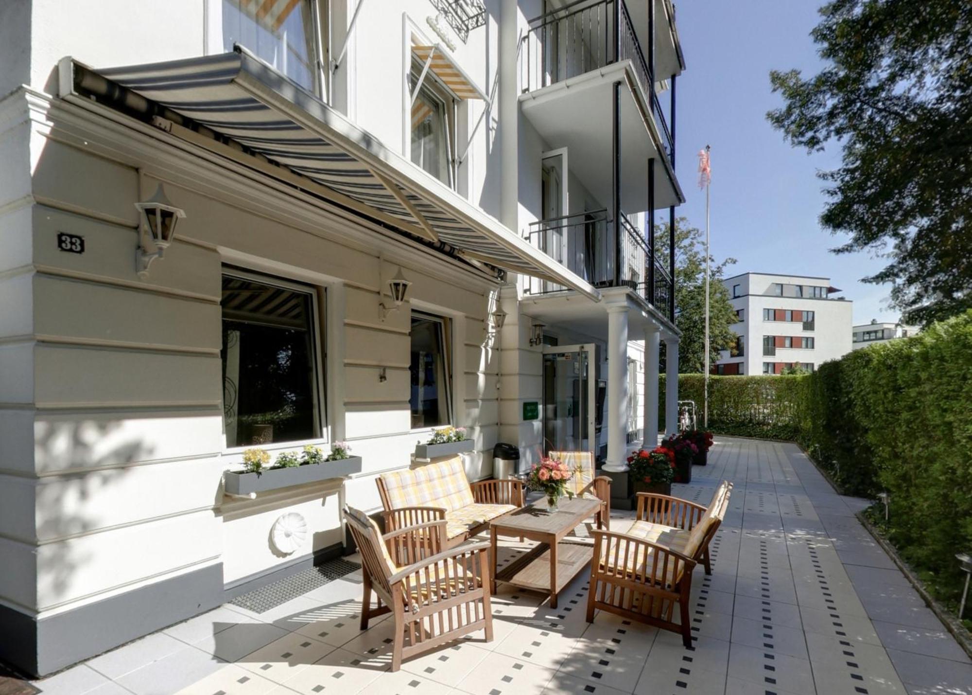 Hotel Marienthal Garni Hamburg Exterior photo